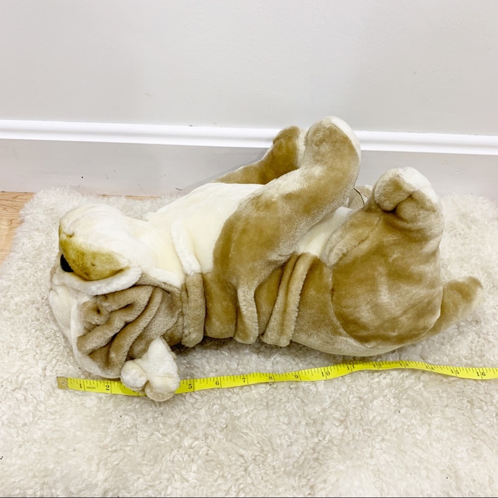 Bestever English Bulldog plush stuffed toy dog - Picture 5 of 8